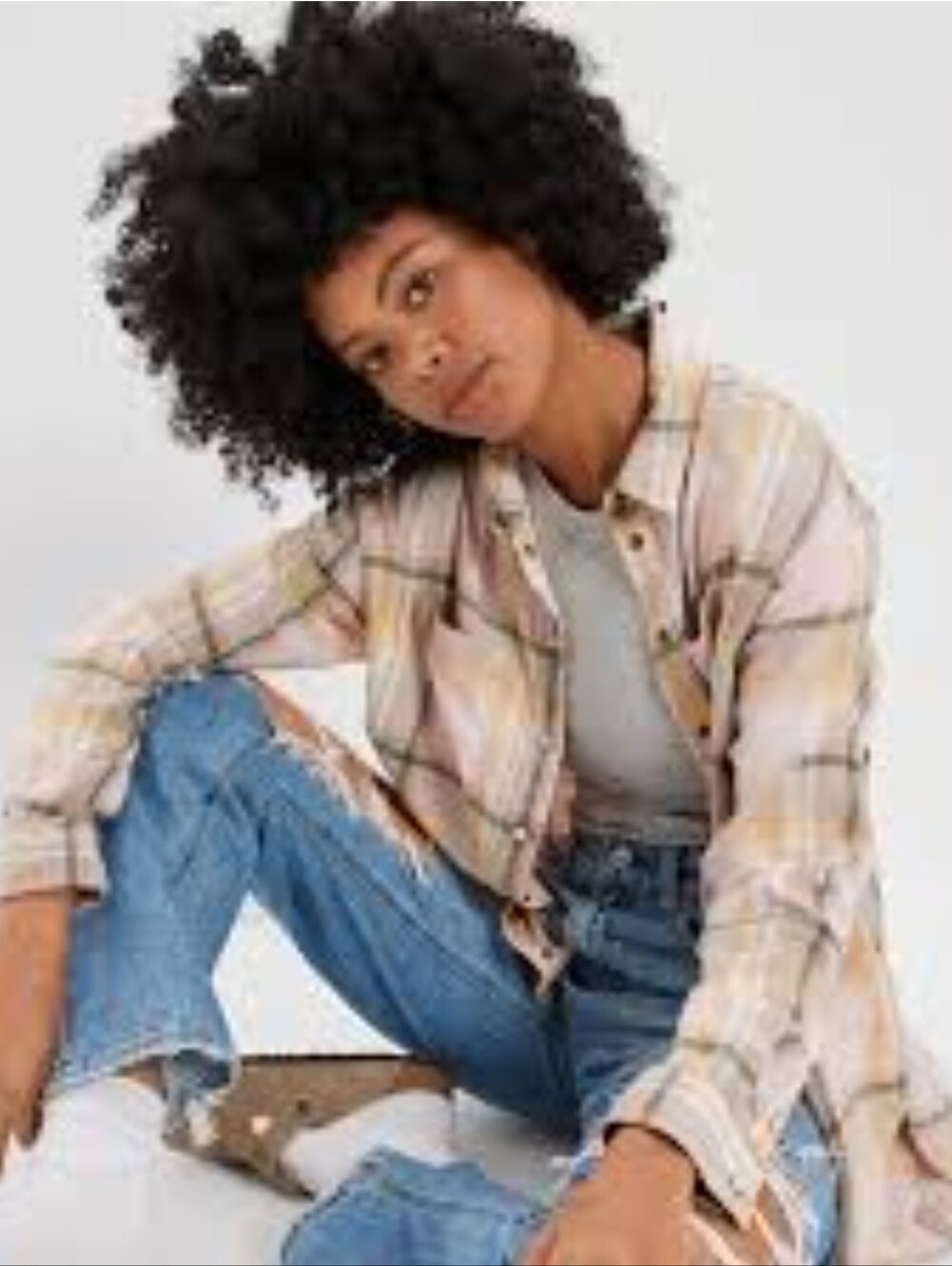 American Eagle Soft Flannel Shirt